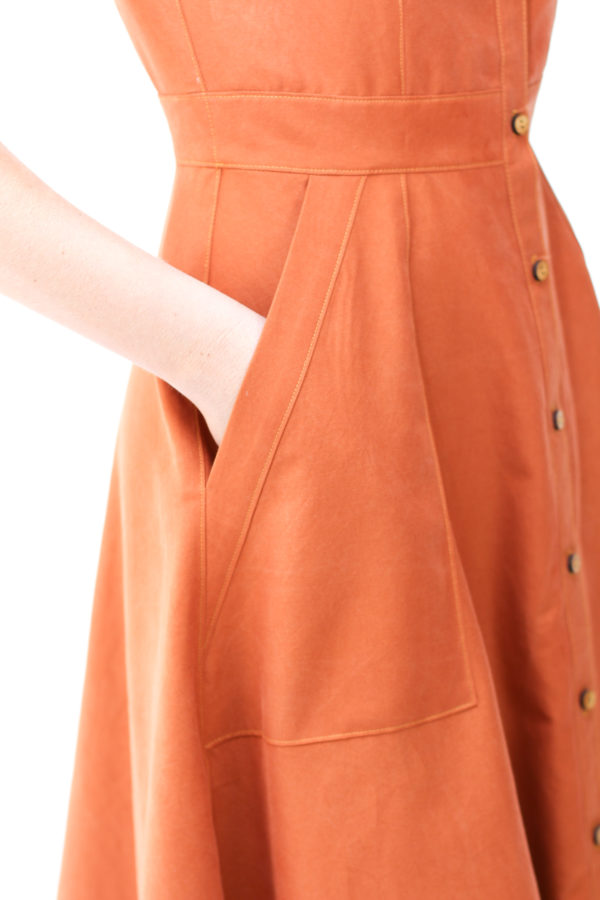 上衣斜口袋的缝制方法大全,连衣裙口袋的编织方法