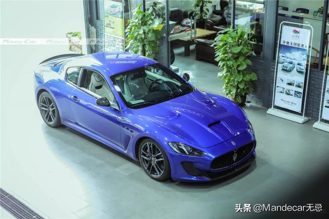 七夕刚过，蓝色妖姬来了｜|玛莎拉蒂GTMC到店更换BMC高流量气格