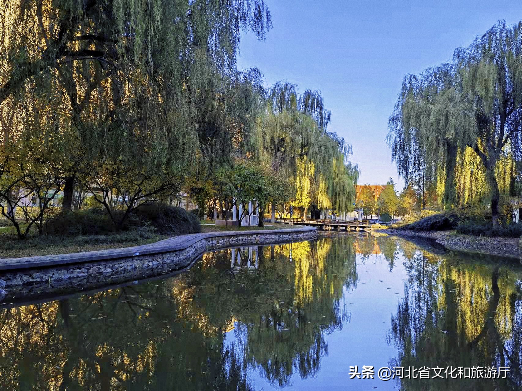 石家庄醉美夕阳,石家庄紫晶公园原址