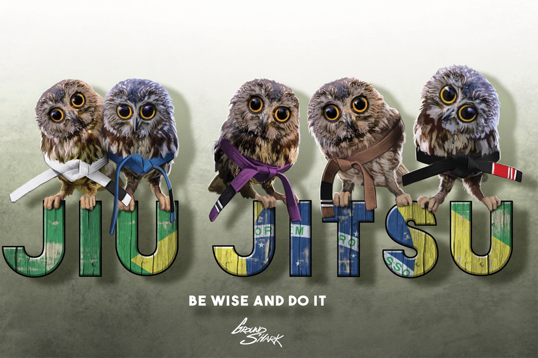 会巴西柔术的动物有多酷？让GroundShark（陆地鲨）告诉你