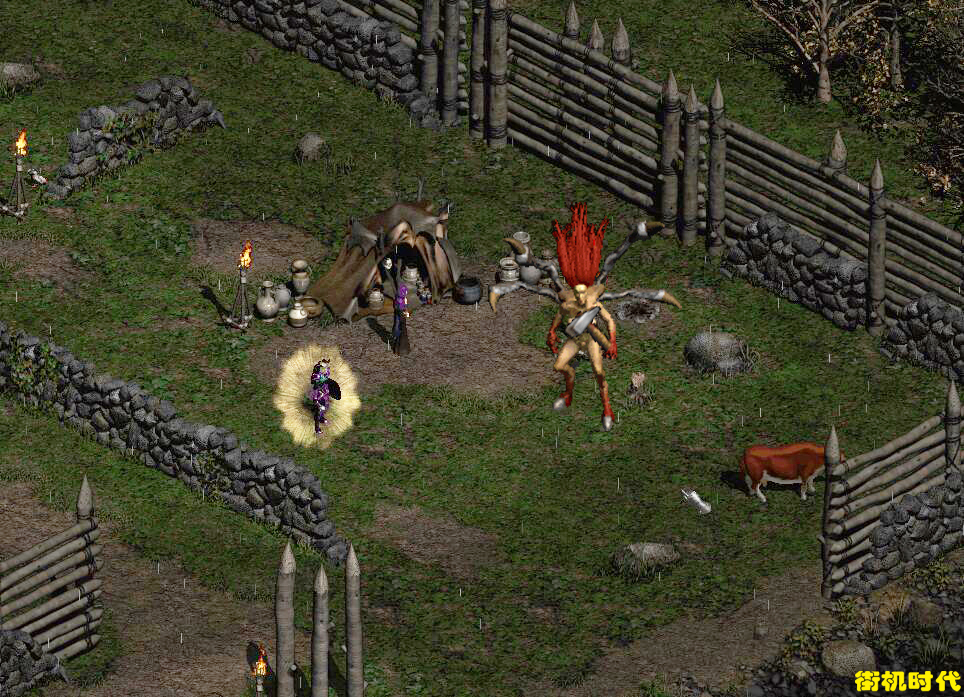 街机游戏屠龙战士,街机武侠游戏