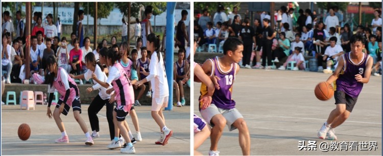 篮球赛顽强拼搏,柳城县中小学生篮球赛