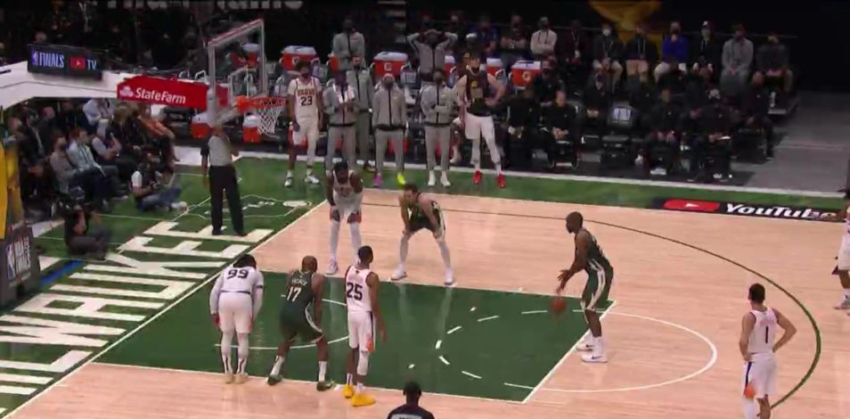 nba总决赛结束巅峰一战雄鹿vs太阳,nba总决赛太阳对阵雄鹿g6集锦