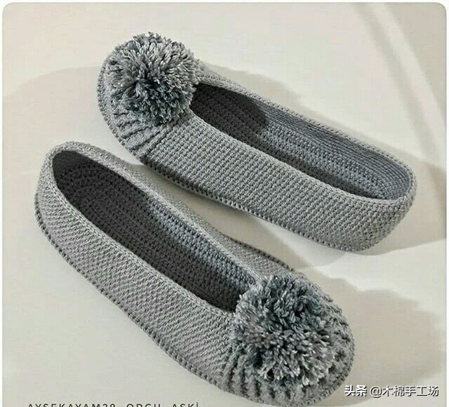 春天来了给自己添一双好鞋吧,春夏鞋子钩单鞋简单钩法