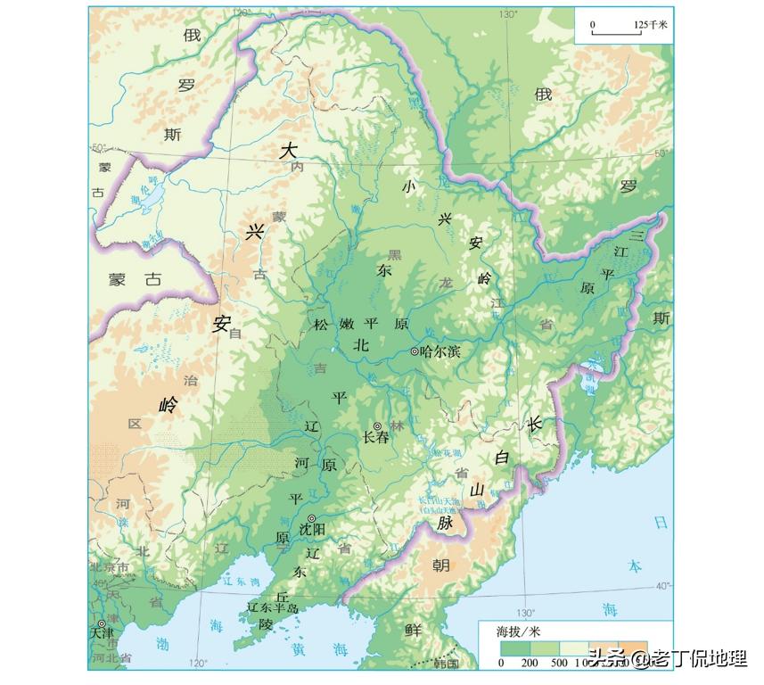 高中地理用什么地图,如何看懂高中地理地图