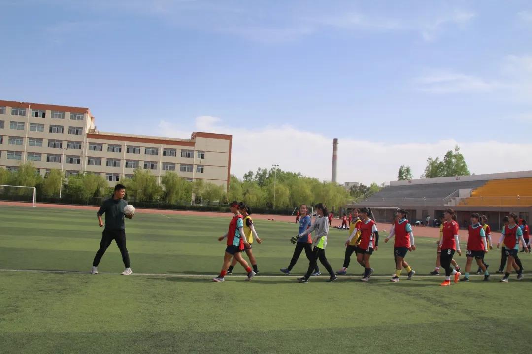 靖远女足,甘肃省靖远二中女足