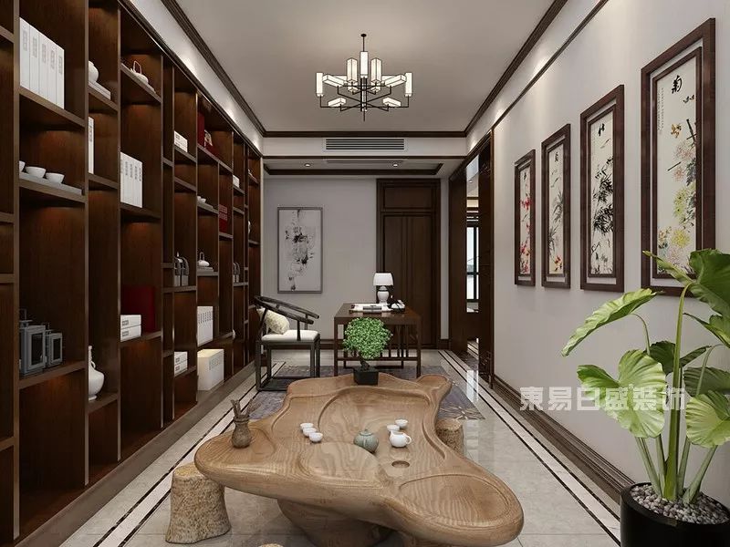 中式书房书香门第装修风格,书香门第书房怎么设计