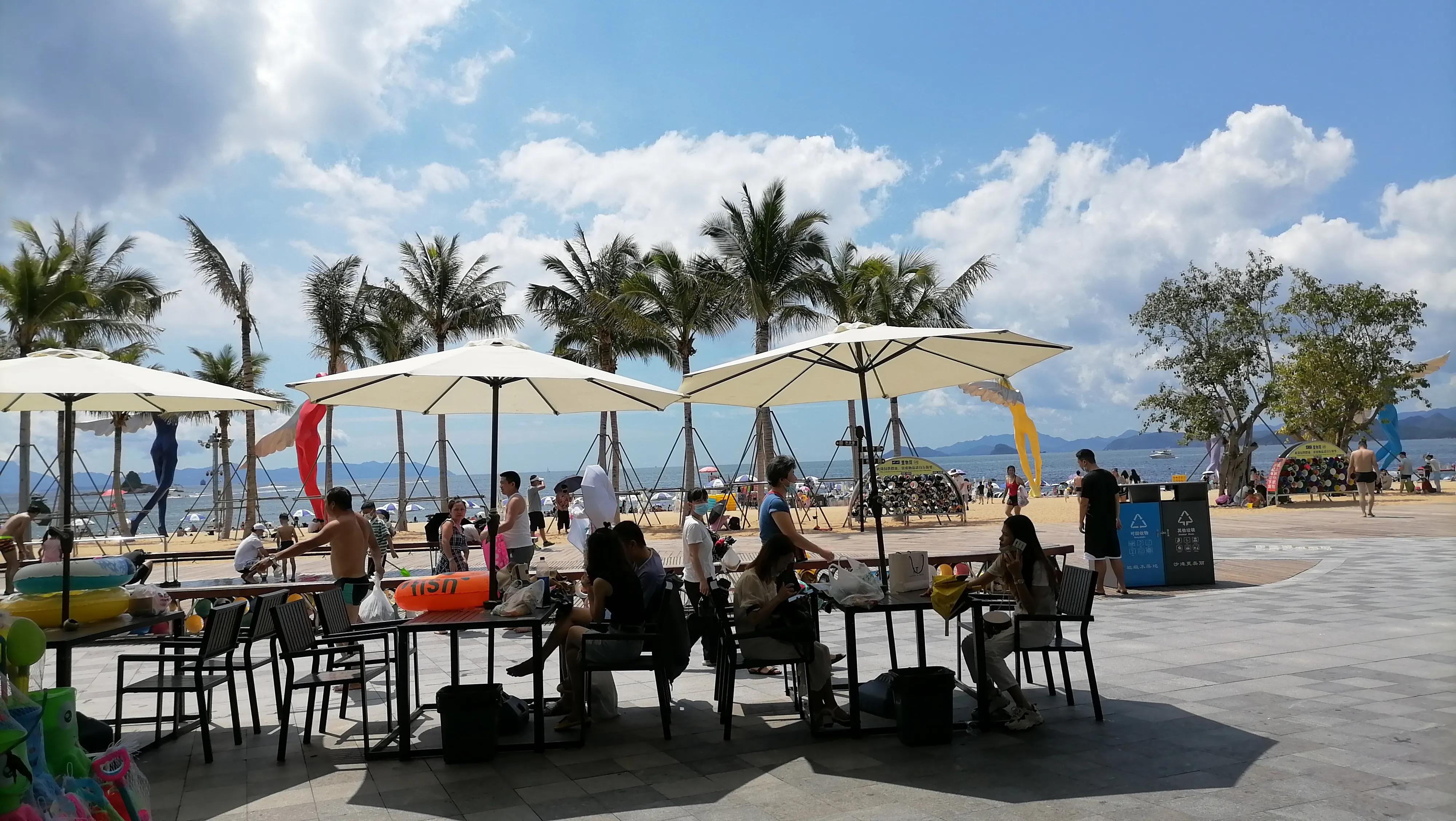 深圳大梅沙一日游视频,深圳大梅沙一日游感受