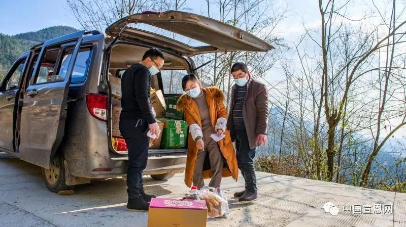 1米多长的购物小票,不是买给自己!谢谢恩施有你们奔走