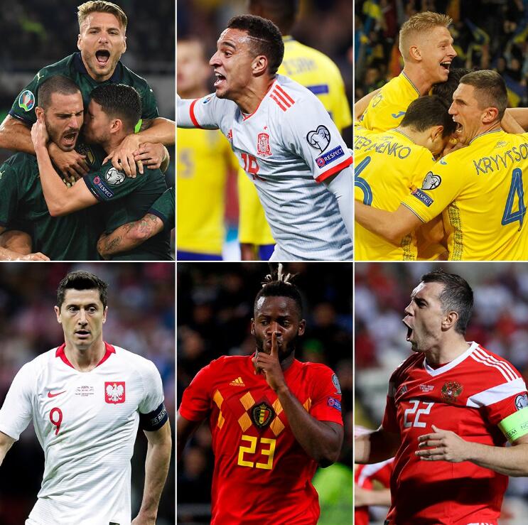 2020欧洲杯已出线球队,欧洲杯出现过的黑马