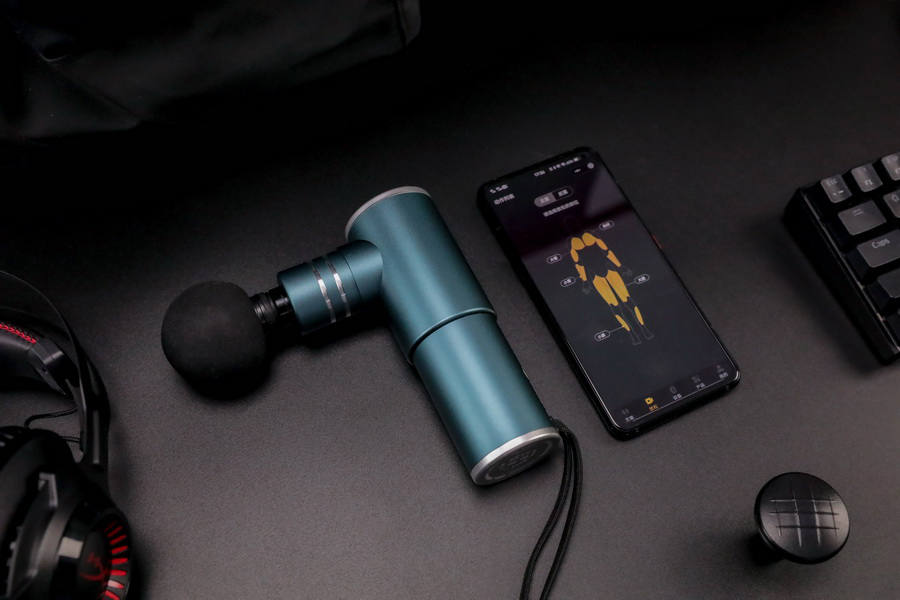 菠萝君智能筋膜枪,小体能大能量