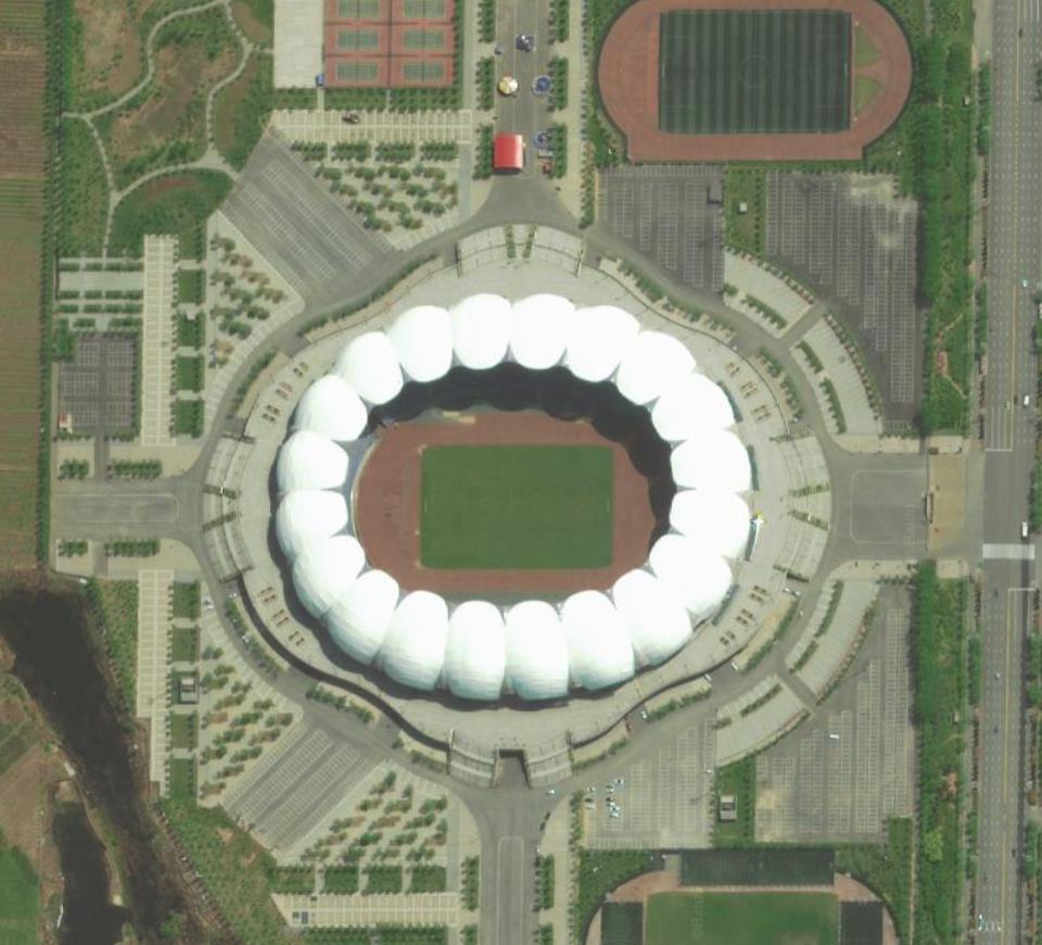 新体育馆设计效果图,造型奇特的体育场