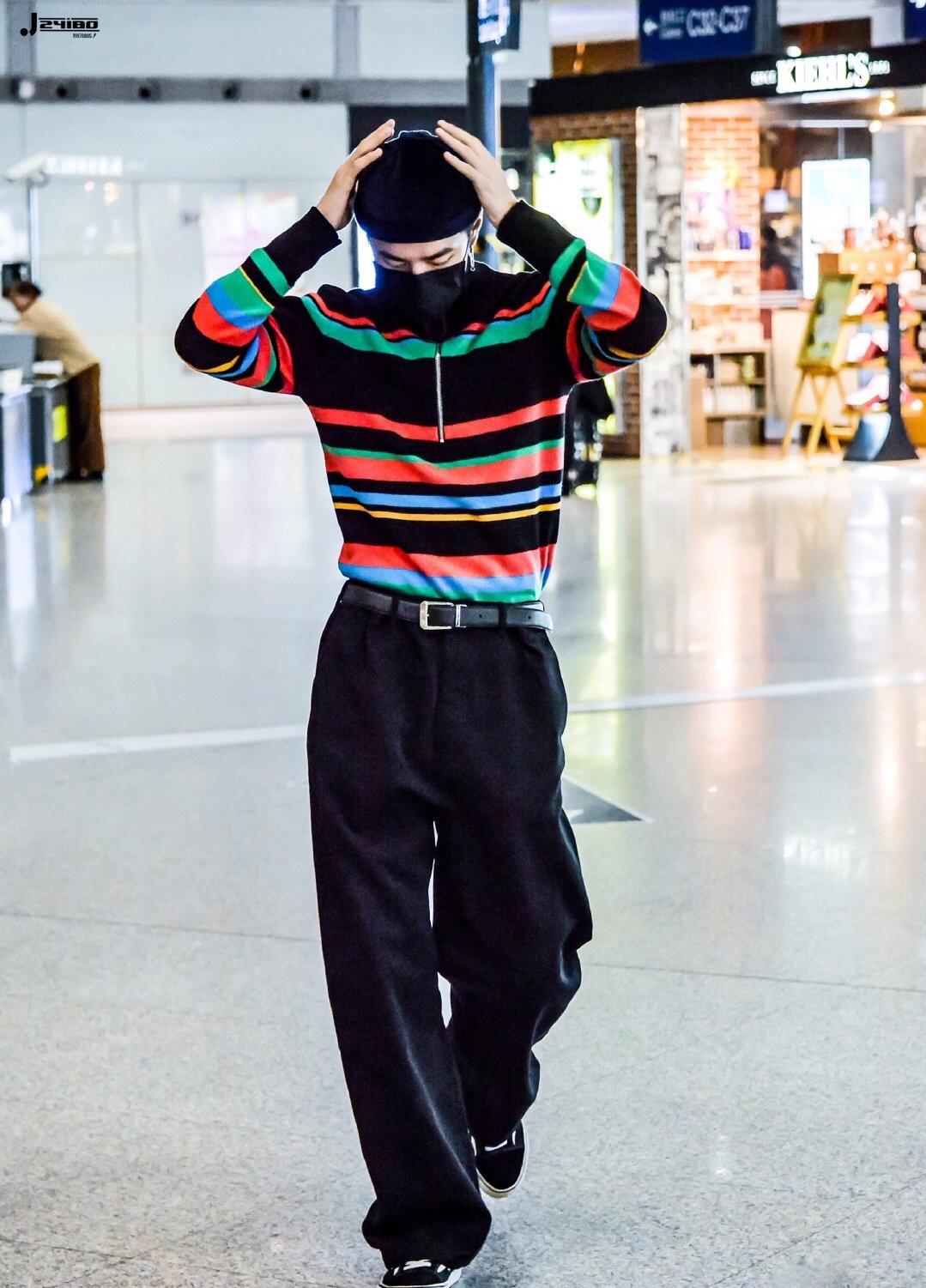 王一博这就是街舞裤子造型,王一博酷gai