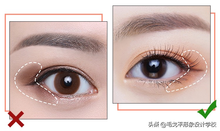 拯救肿泡眼眼妆教程快收藏起来,肿泡眼日常眼妆的教程