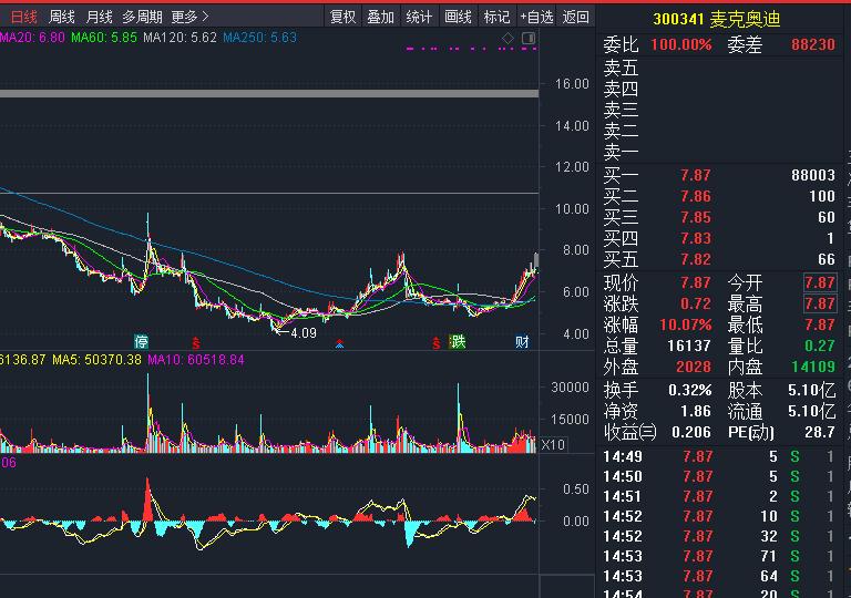 央企控股麦克奥迪,建投华科参股的公司