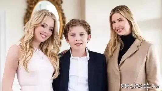 特朗普小儿子神仙颜值,特朗普小儿子长大