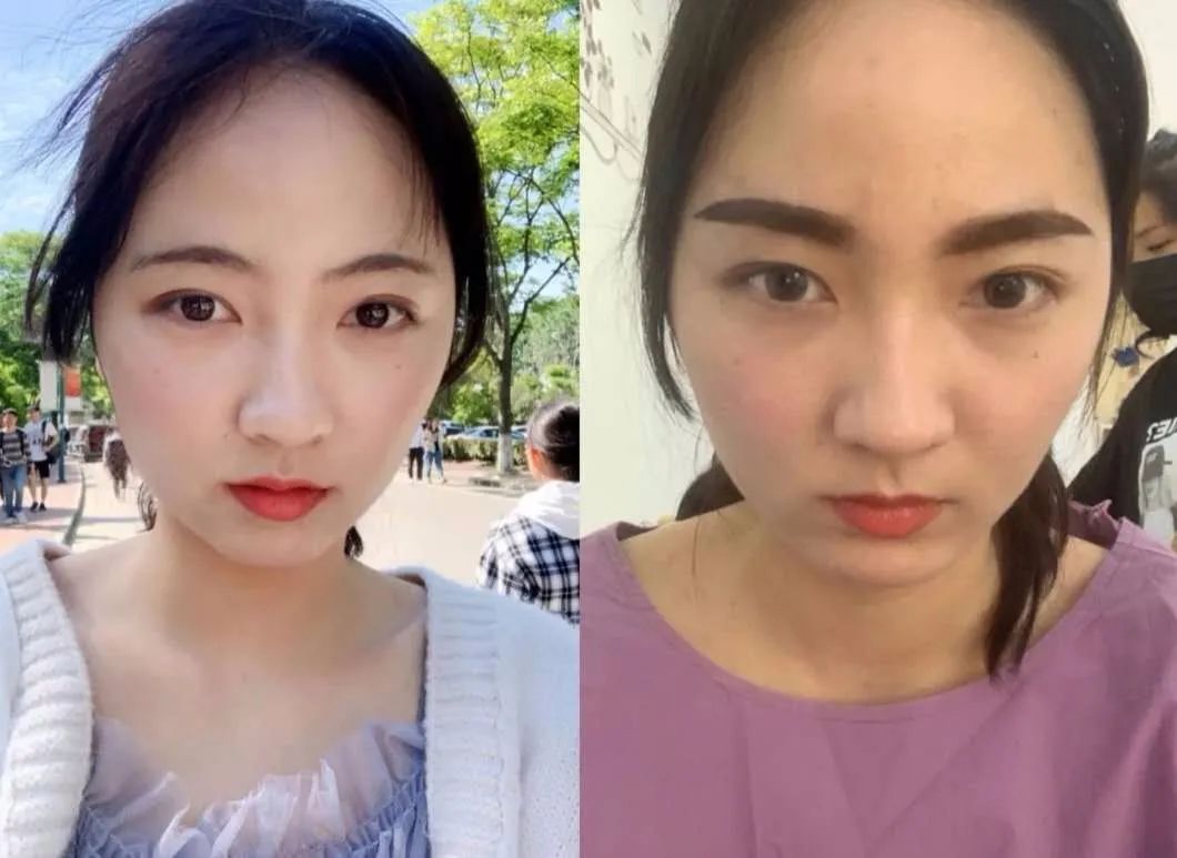 景甜改眉毛的视频,景甜的柳叶眉适合什么脸型