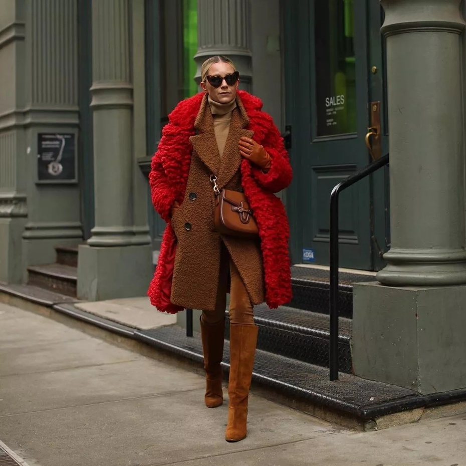 拒绝土气学会穿搭小技巧,红色内搭怎么穿