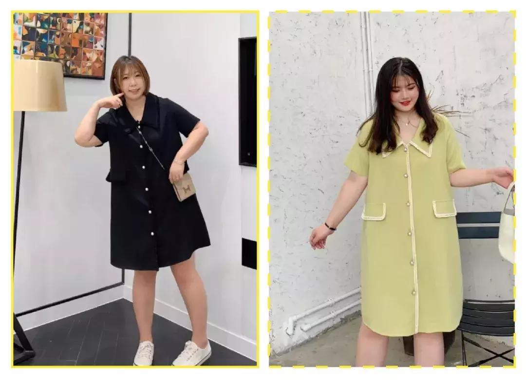 从5XL到M，110斤以上的都收藏了这7家大码女装店