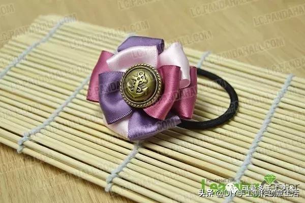 丝带做花带,做花带的教程