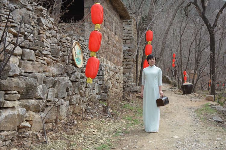 费县古村落景区,费县千年古村利山涧