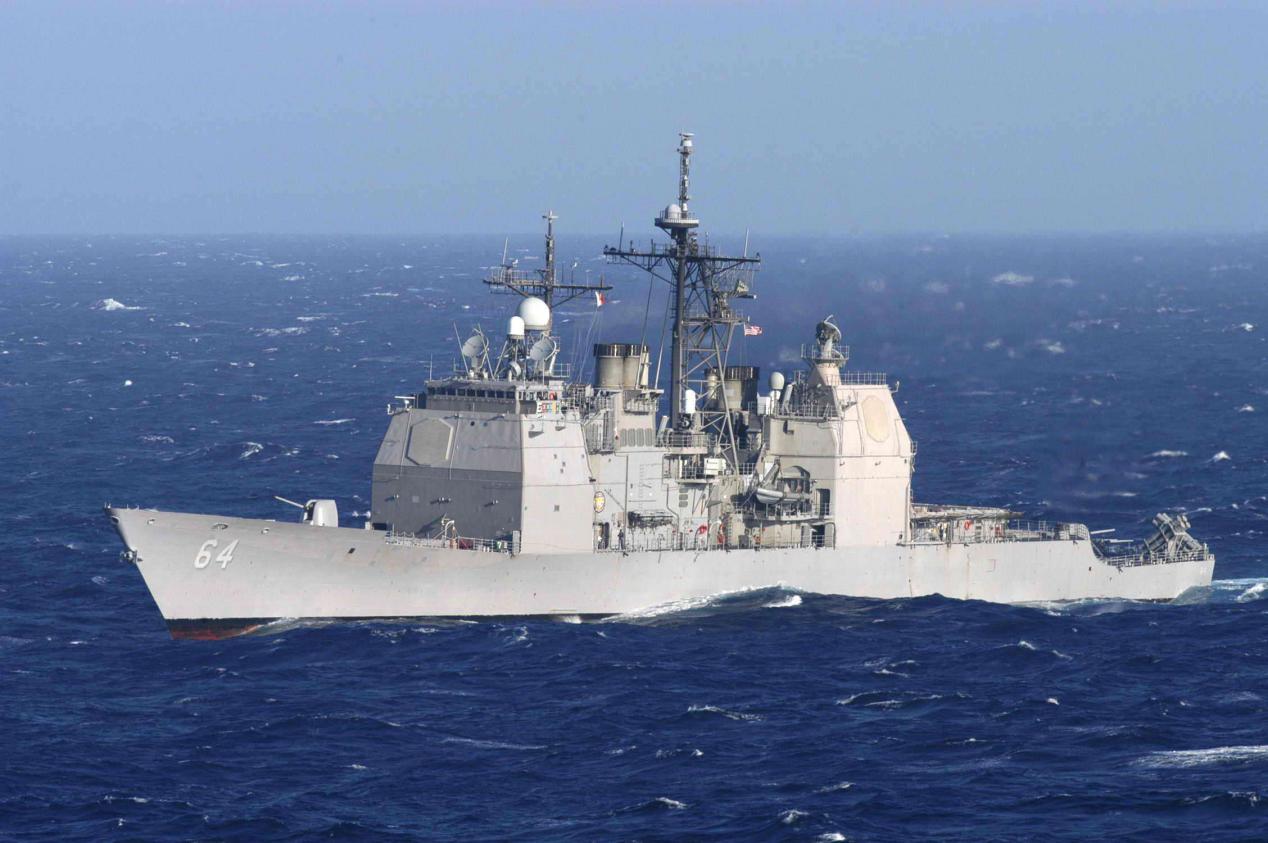 提康德罗加级巡洋舰和055对比,052c型导弹驱逐舰和最新型的054a