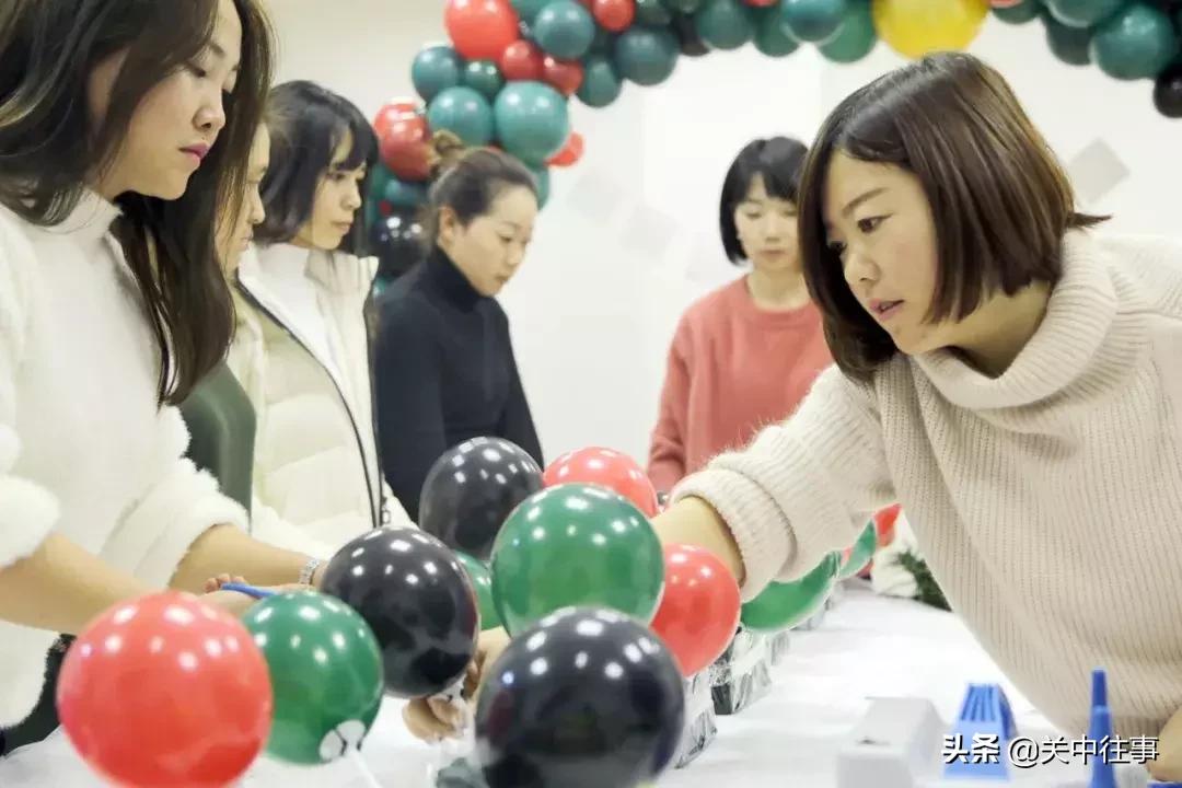 生日气球装饰场景布置教学,西安气球装饰培训