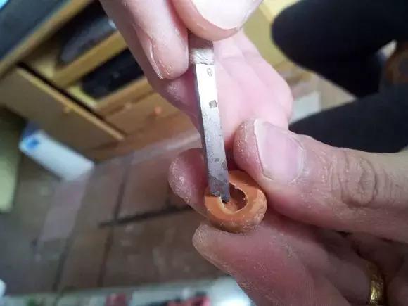 切片凤眼手串,自制纸菩提手串