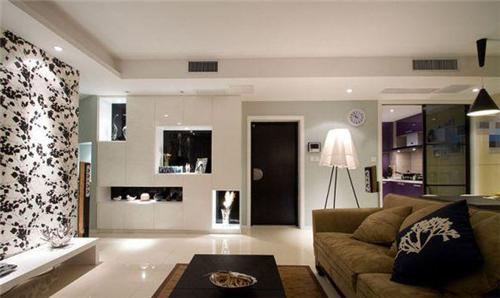 采光暗的客厅用什么颜色,暗客厅怎么装饰