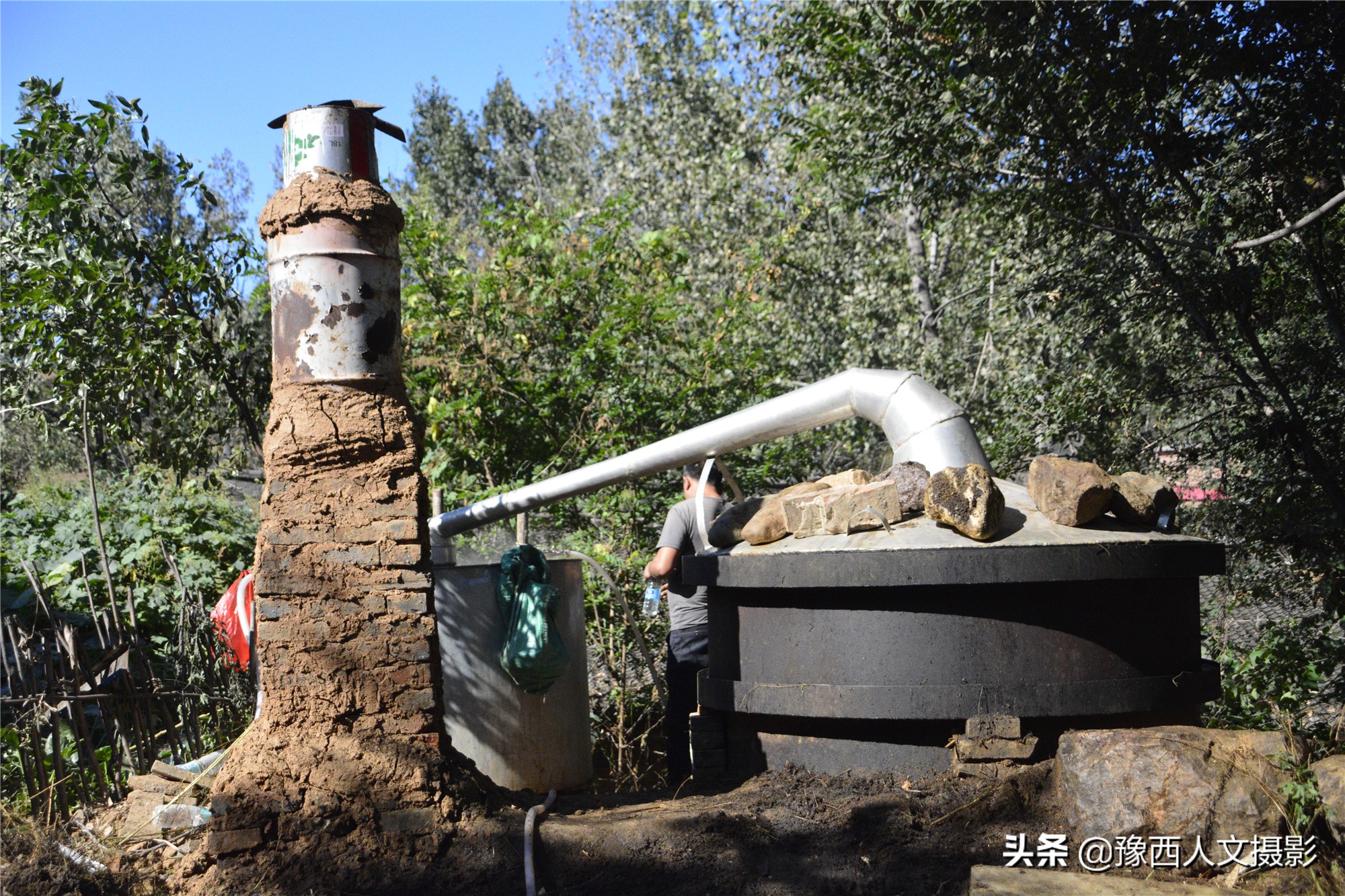 大锅变废为宝,变废为宝老人