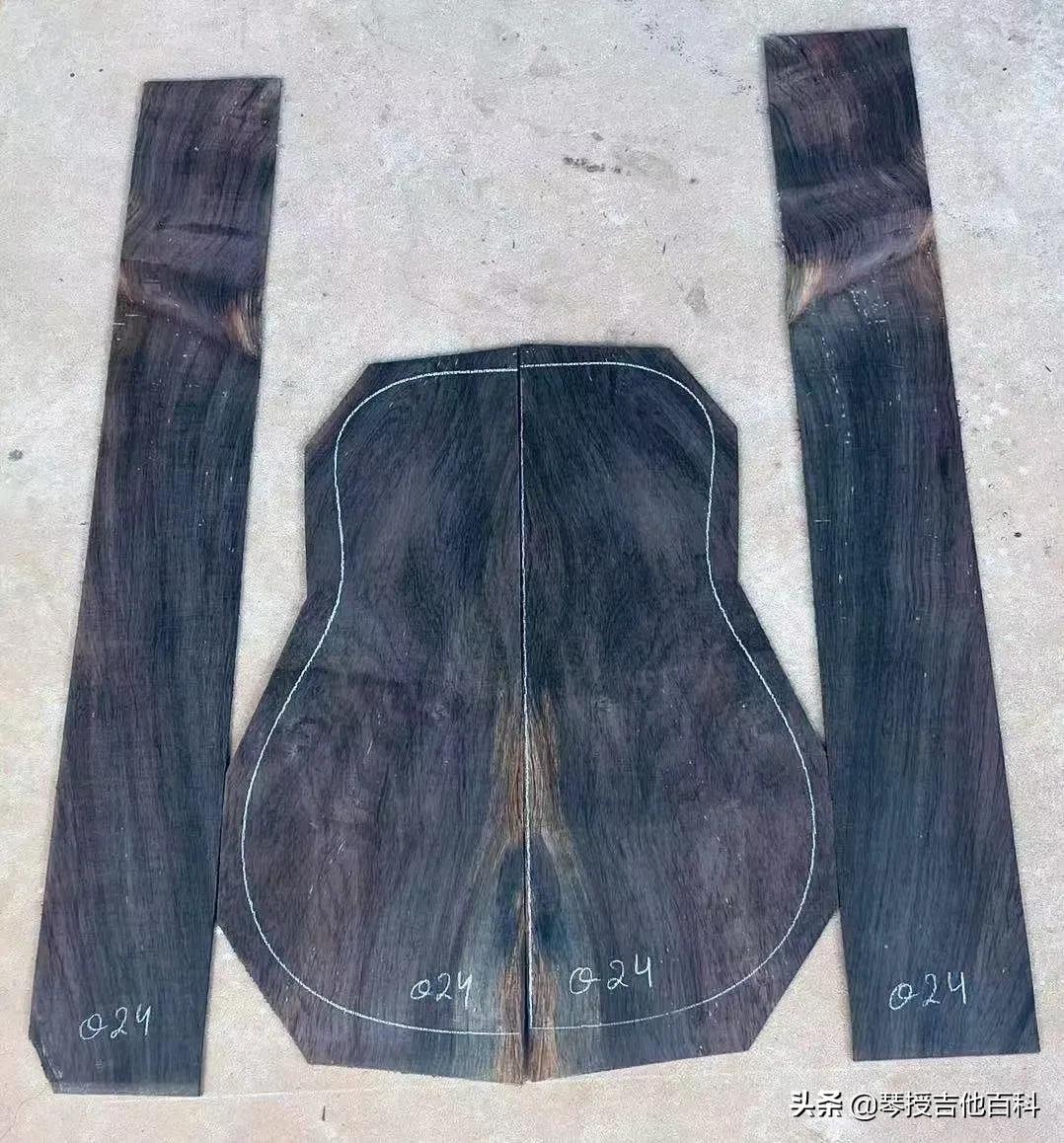 巴西玫瑰木图片欣赏,巴西玫瑰木背板