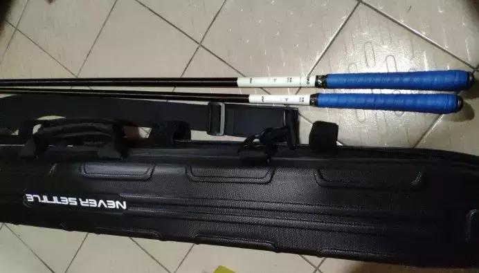 钓鱼人一般必备几根钓竿,钓鱼最重要的两根竿