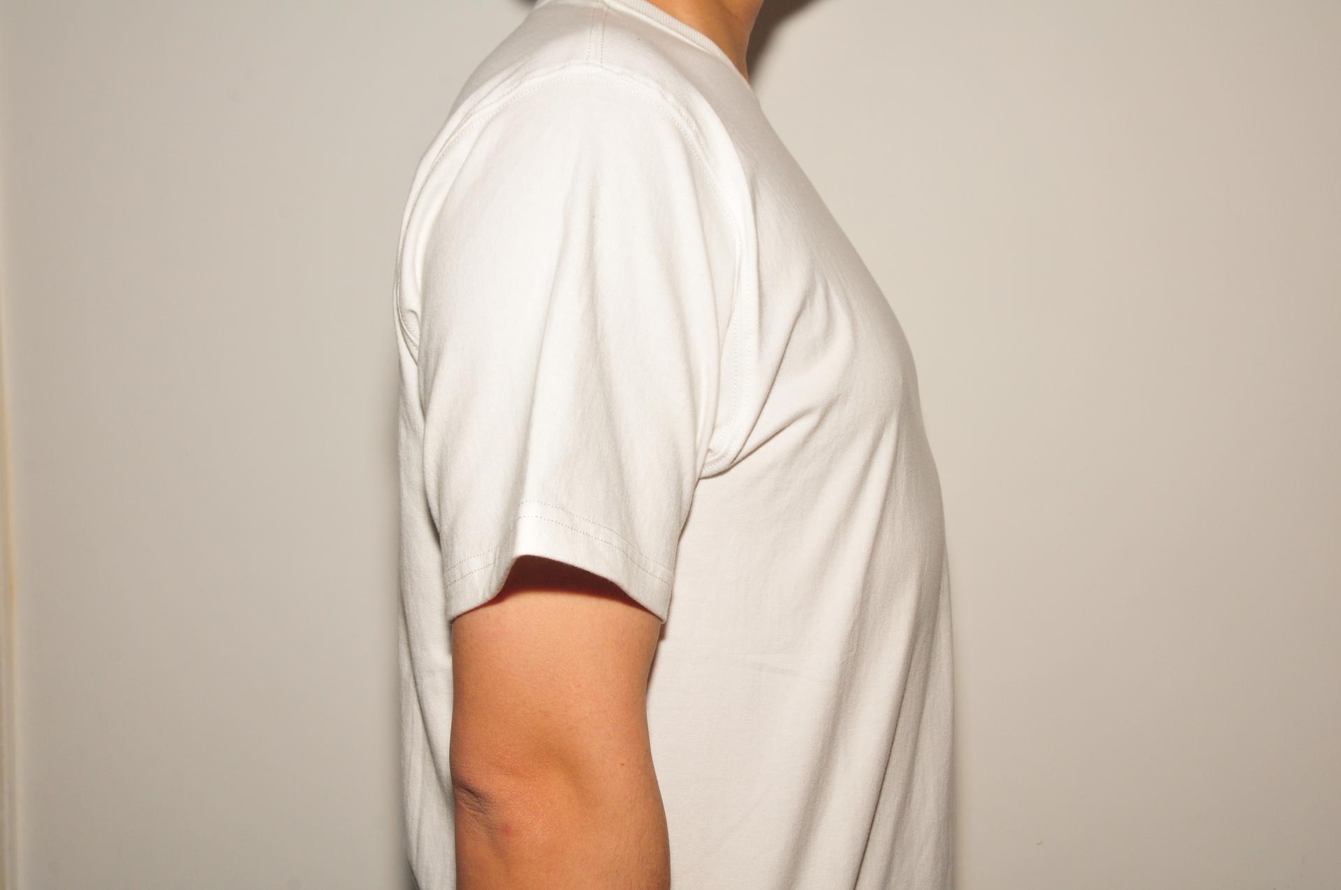 重磅t恤和普通t恤区别试穿,怎么穿又简单又好看的t恤