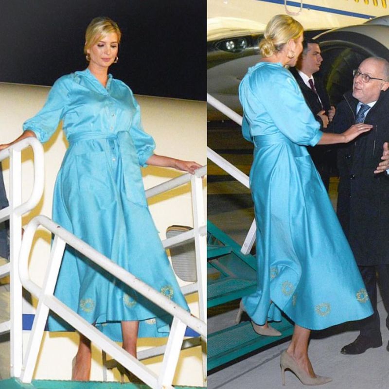 伊万卡顶流气质,伊万卡抵韩图片