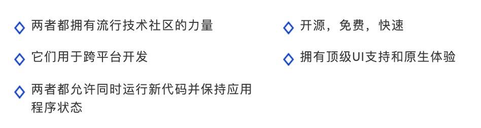 FlutterVSReactNative，应该选哪个？