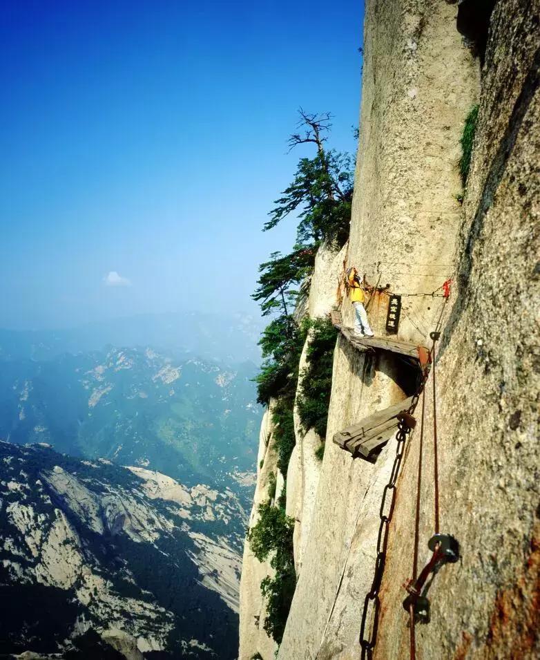 冬天的华山,华山的风景就是这么美