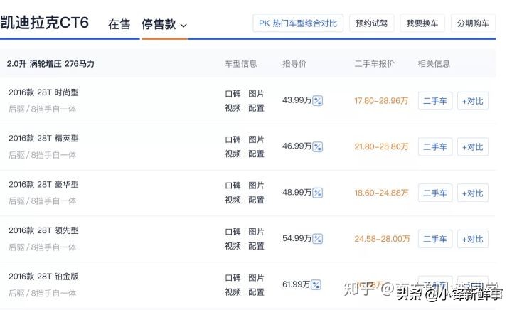 女人眼中的凯迪拉克xt6,女生眼中的奔驰和凯迪拉克