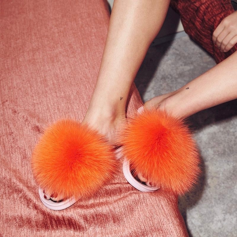 不止一面的毛毛鞋就该这么穿 (入手一双好看又百搭毛毛鞋)