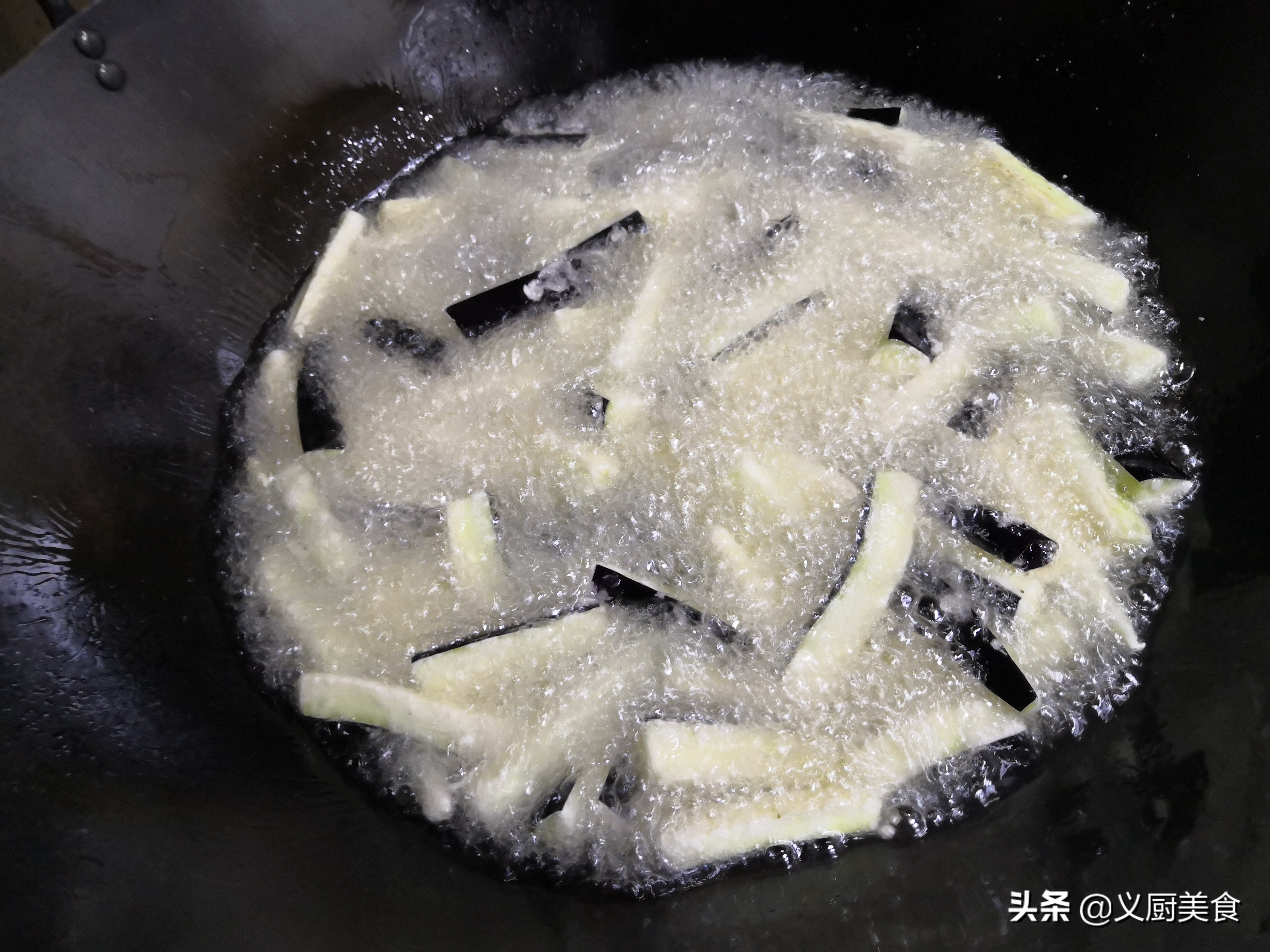 风味茄条饭店正宗做法,风味茄条做法料汁