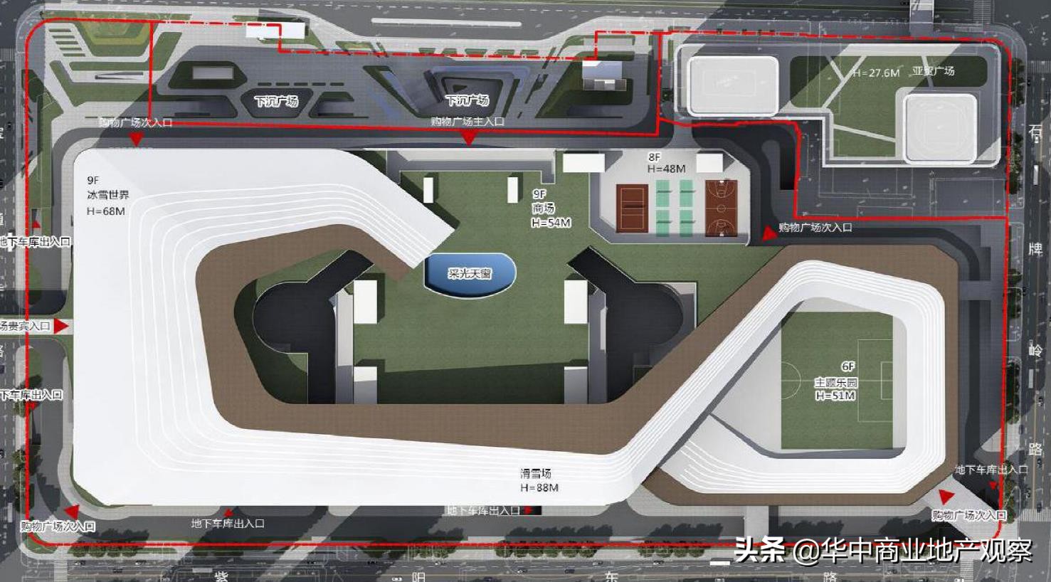 武商梦时代离武广近吗,武商梦时代比环球大多少
