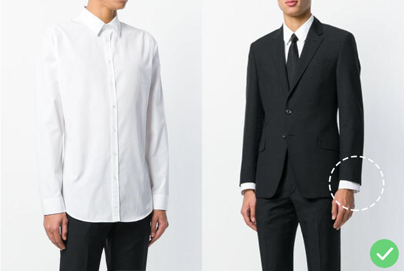 衬衫袖长一定要大于西服吗,职场衬衫穿搭禁忌男生