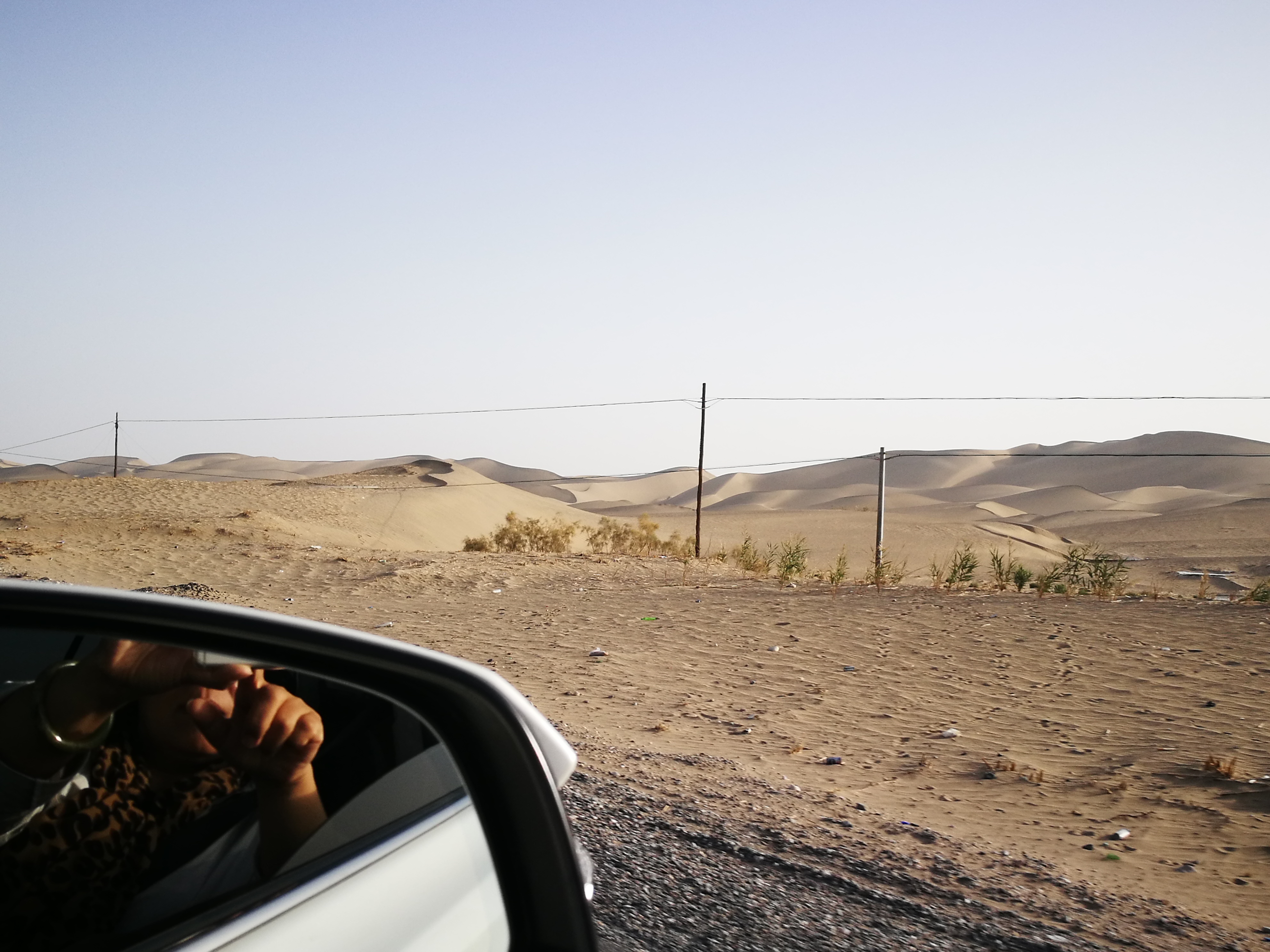 13000公里新手独驾*疆新**日记第23天——塔克拉玛干沙漠陷车自救