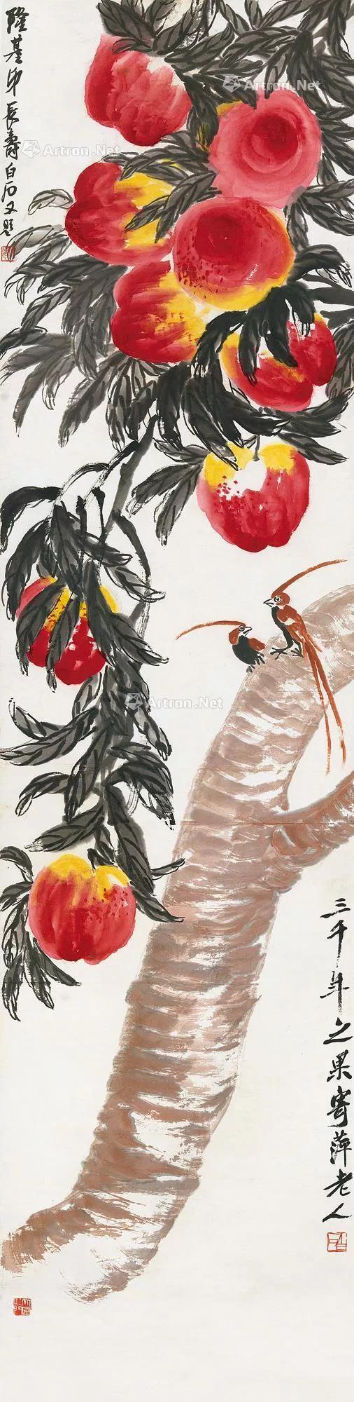 齐白石作品价值排名,齐白石哪些价值千万以上的作品