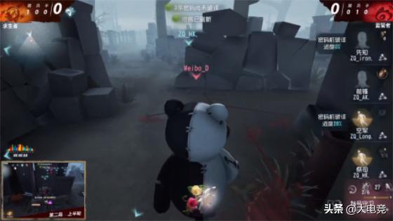 第五人格IVL夏季赛:ZQ天胡红夫人完美四抓,ZQ2-0击败Weibo