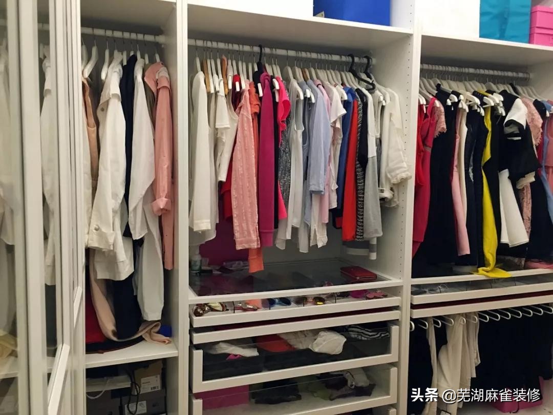 芜湖麻雀装饰30套案例告诉你，衣帽间怎么设计最好用