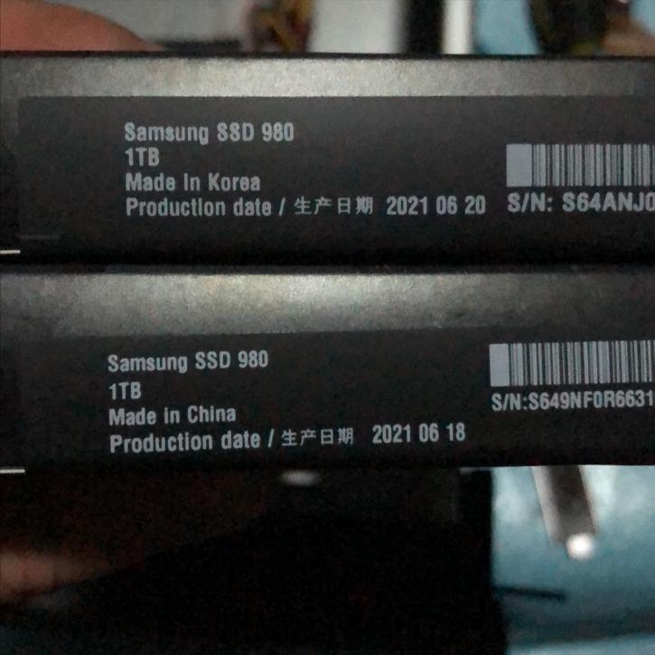 三星nvme固态128和256,三星1tb固态硬盘nvme