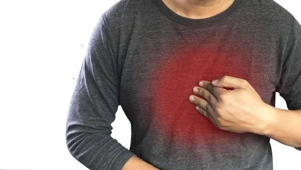 乳房正中间心窝上面一点痛,心窝正中间疼痛是怎么回事