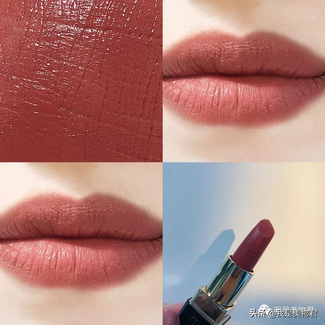 cpb103口红试色和ysl21对比,肌肤之钥cpb口红103女王色价格