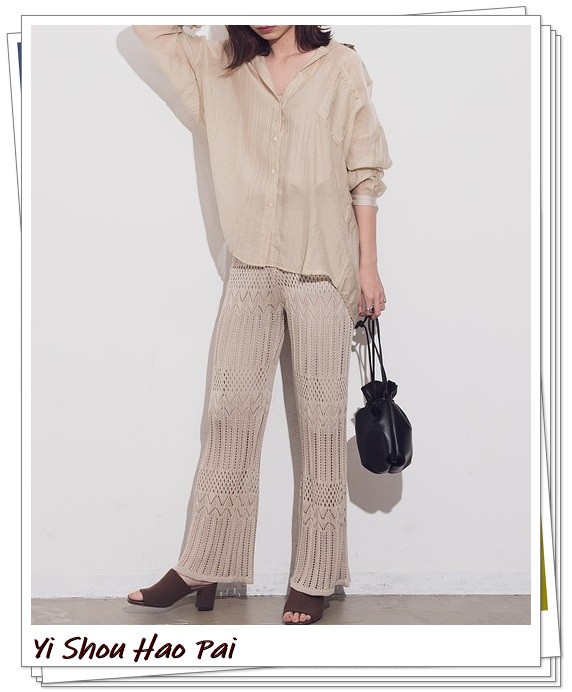 透明衬衫的时尚搭配20例，优雅出众