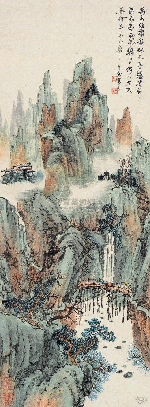 郑午昌花鸟,丝鬓散人郑午昌百幅绘画作品赏析